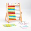 Kindergarten Primary School Students Mathematics Wooden Children Abacus Stand Abacus Addition and Subtraction Arithmetic Teaching Aids Multi-function