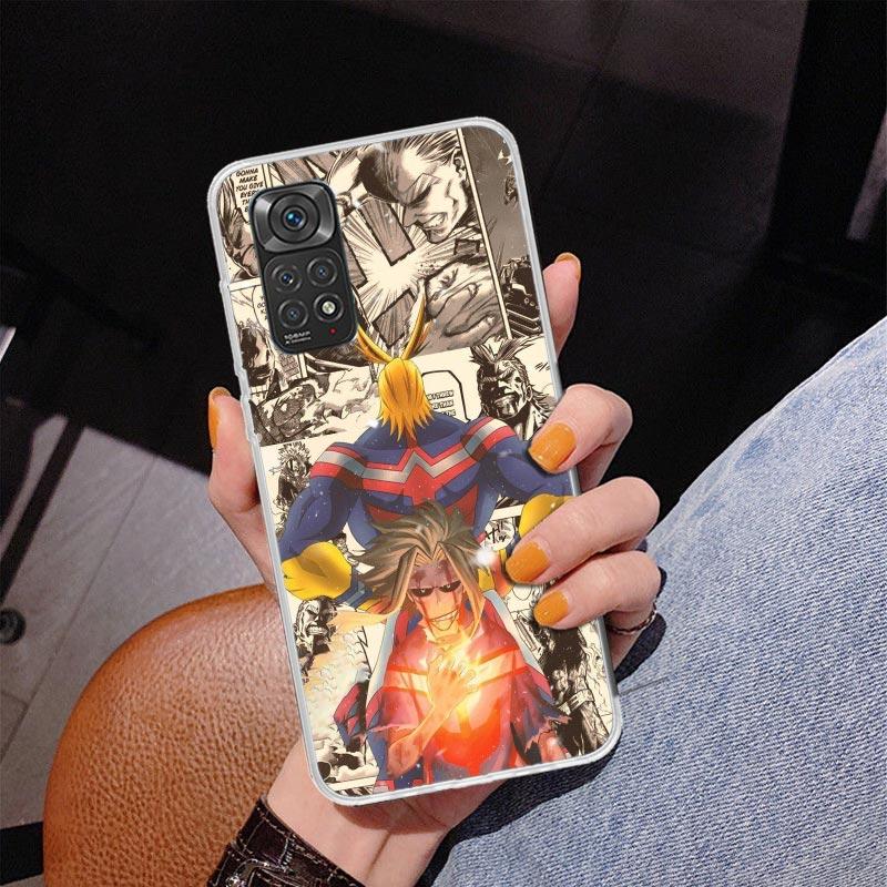 My Hero Deku Phone Case For Xiaomi Redmi Note 15 14 13 12S 12 11 Pro Plus 14S 11S 11E 10 10S 11T 5G Personalized Cover Redmi Not