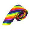 [F NODE] Necktie, Diagonal Stripe, Rainbow, Party, LGBT, 5cm wide
