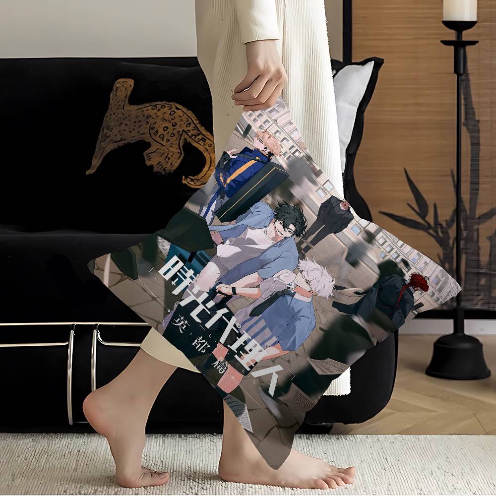 

LinkClick New Anime Personalized picture text home decorative pillows Household Gifts xcm 30x30 cm