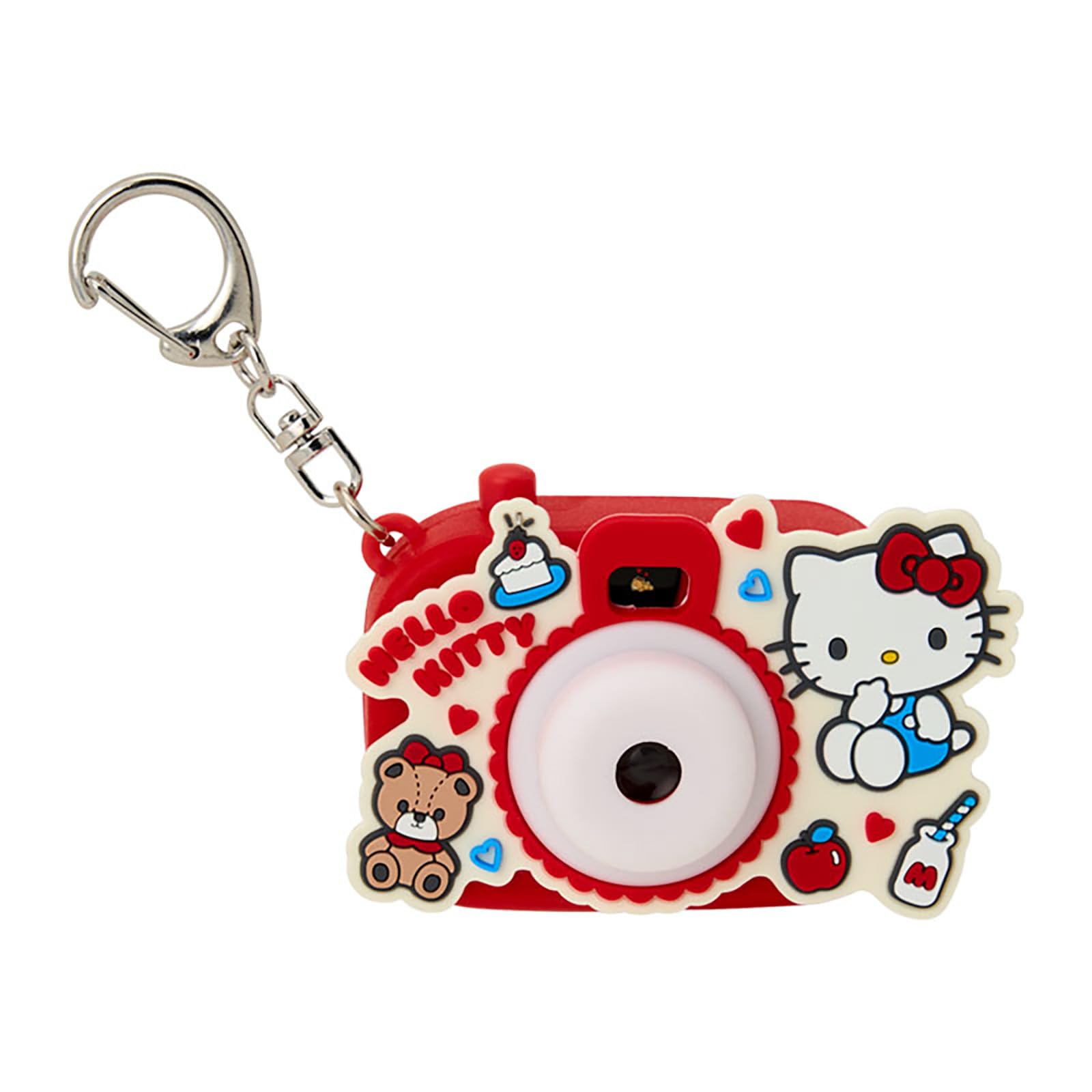

Sanrio Hello Kitty Light Scope Keychain ABS 073636 Camera-Shaped (Miniature Toy) Resin/PVC