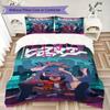 BNA Pattern Bedding,Quilt Set Quilt Cover Pillowcase Home Birthday Gift (1*duvet Cover+2*pillowcase,without core)ZSJT0917023