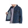 Timberland Solid Color Button-Down Denim Jacket Men Jackets Blue TB0A6ADYA111