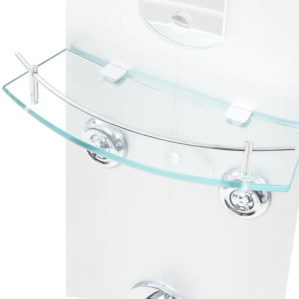 Shower Panel 25*43*120 Cm Silver