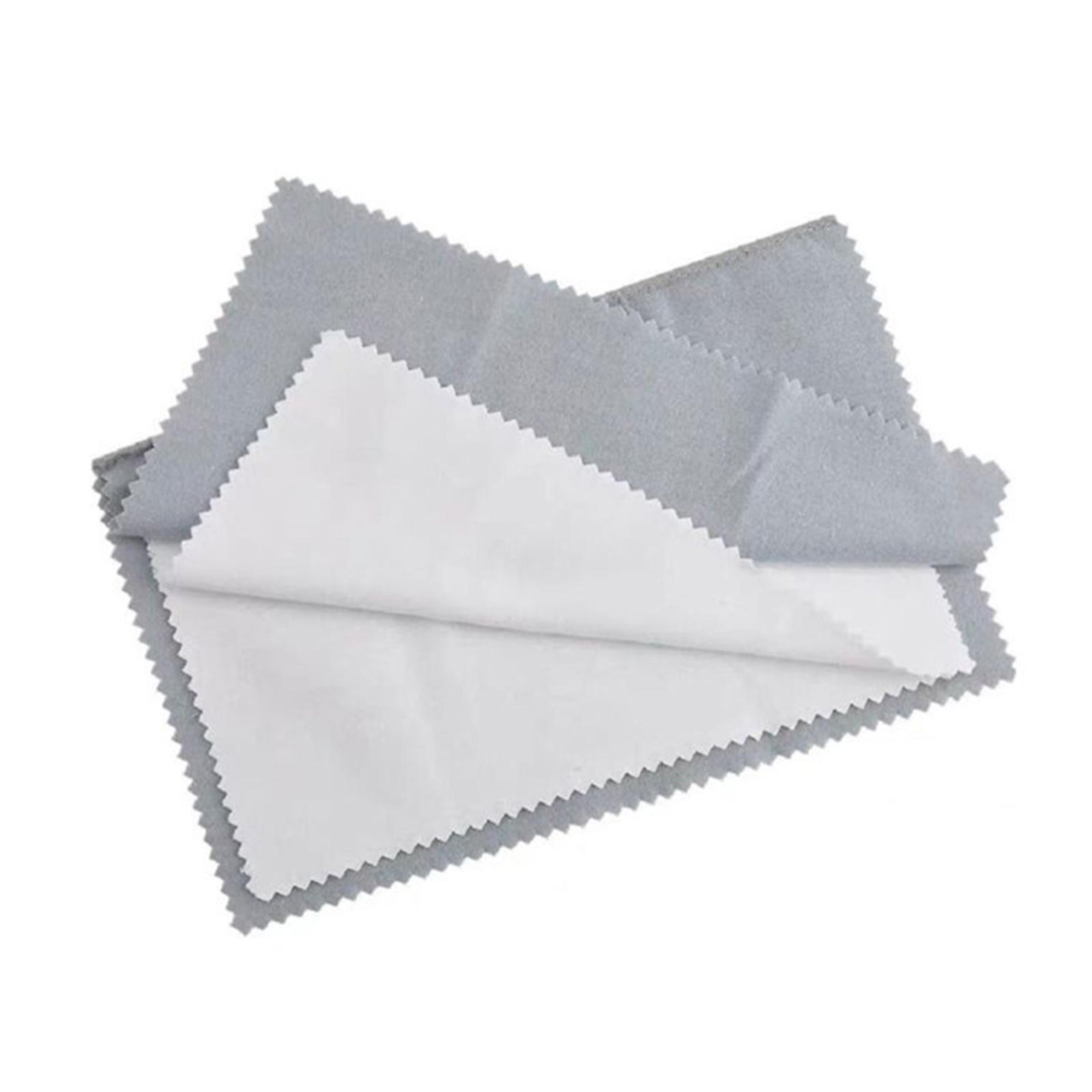 

Двухслойные салфетки для чистки серебра, многоразовые салфетки для чистки золота, салфетки для полировки серебра для чистки и ухода за ювелирными изделиями серый