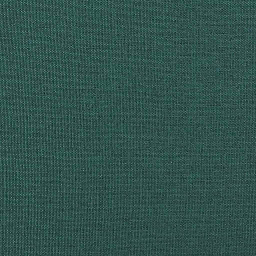 Living Room Sofa Dark Green 250 x 77 x 76 cm Polyester