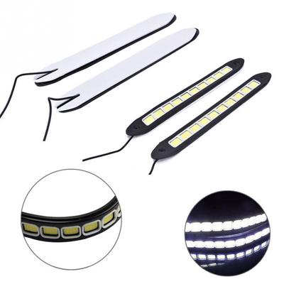 Streifenform COB Biegsames LED-Tagfahrlicht Wasserdichte COB-Tagfahrleuchten Flexible LED-Auto-DRL Fahrleuchte