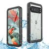 Seria REDPEPPER FS Etui na Google Pixel 9 Pro XL Wodoodporne IP68 Przezroczysty Panel Tylny Pokrowiec na Telefon