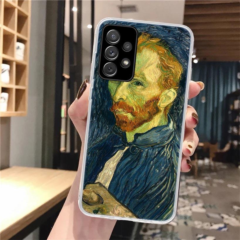 Van Gogh Pittura A Olio di Arte Cassa Del Telefono Morbida Per Samsung Galaxy A51 A50 A71 A70 A10 A20e A30 A40 A41 a31 A21s A11 A6 A7 A8 A9 Più
