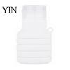 Foldable Liquid Dispensers 50/110ML Collapsible Silicone Travel Bottle for Toiletries, Leak Proof Reusable Toiletry Bottles Size Container, Refillable