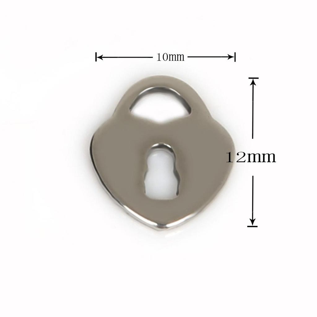 50Pcs Geometric Pendant Stainless Steel Charms For Women Kids Necklace Bracelet DIY Jewelry Making Accessories