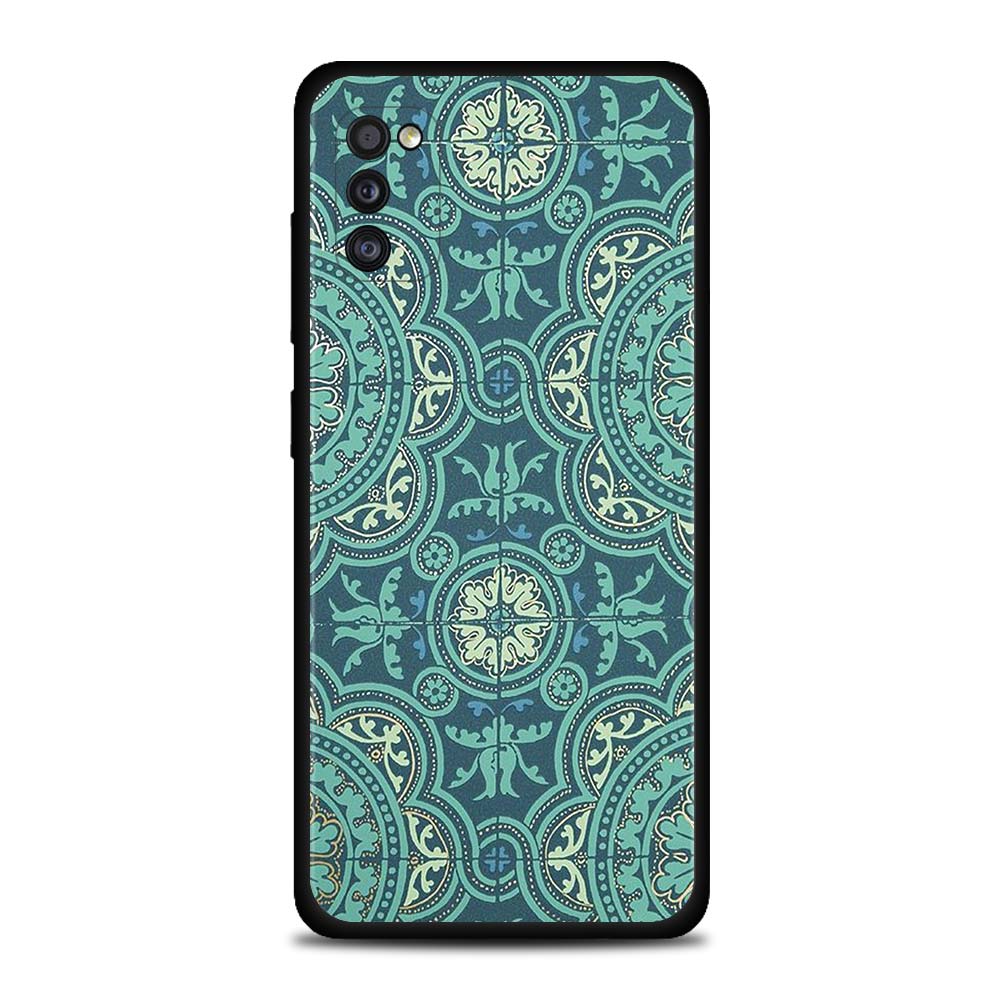 Mandala Chakra Yoga Shell For Samsung Galaxy A71 A52 A51 A91 A72 A42 A41 A32 A31 A21s A21 A12 A11 A02s Cover Soft Case TPU Caso