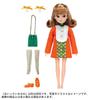 Takara Tomy Licca-chan Doll  Licca with Orange Lips (Takara Tomy 100th Anniversary Product) Dress-Up Pretend Play Toy for Ages 3 and Up