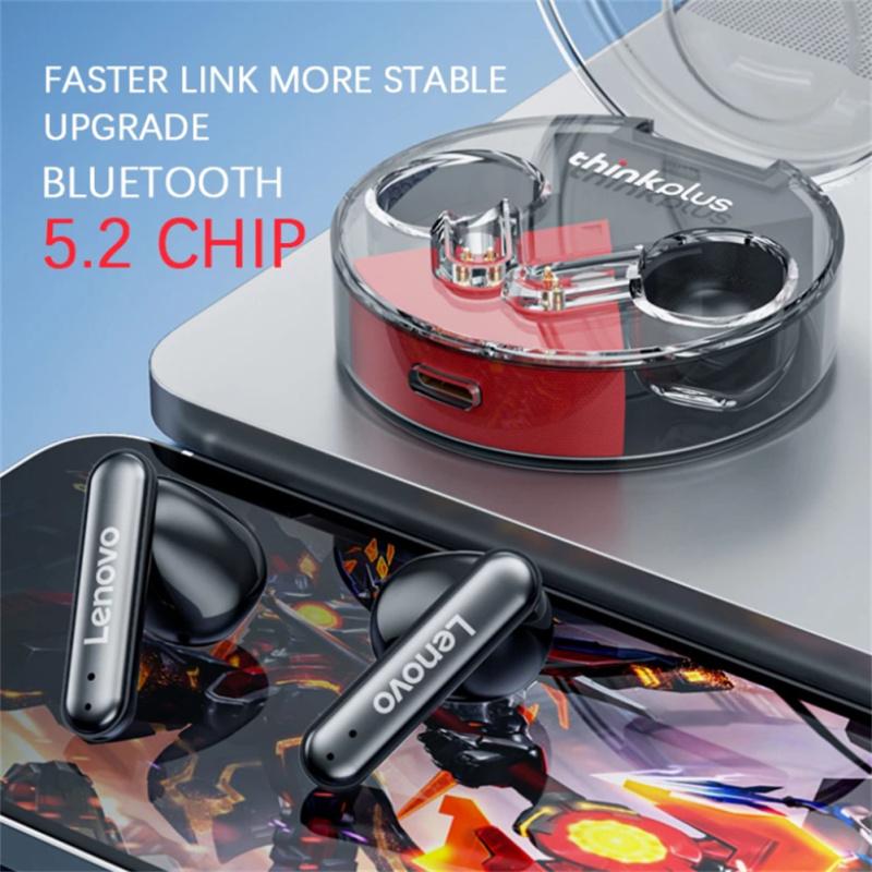 Lenovo Lp10 Bluetooth-compatible Headset True Wireless Running Sports Earbuds Gaming Noise Reduction