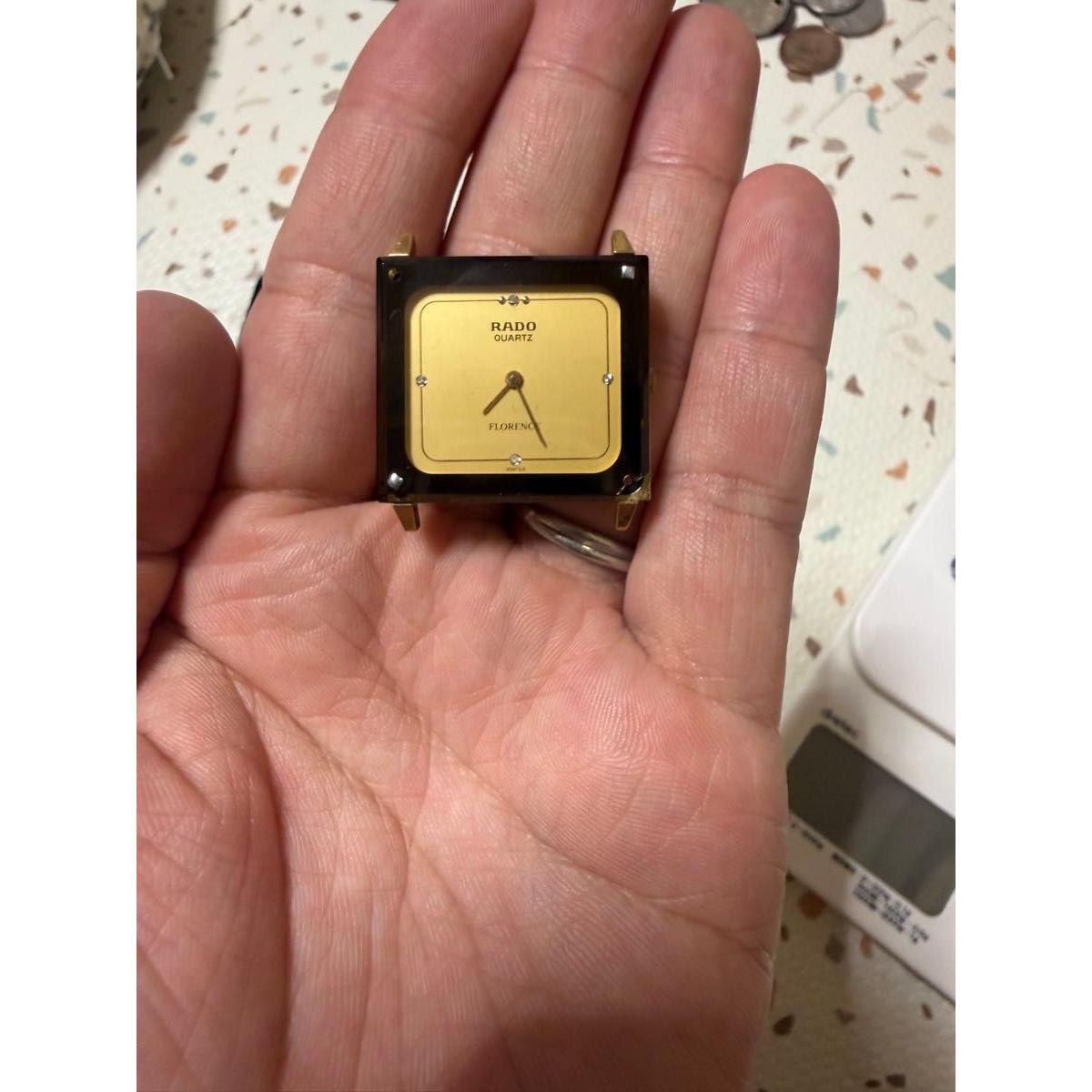 Used Quartz watch Rado quartz with 4 stones