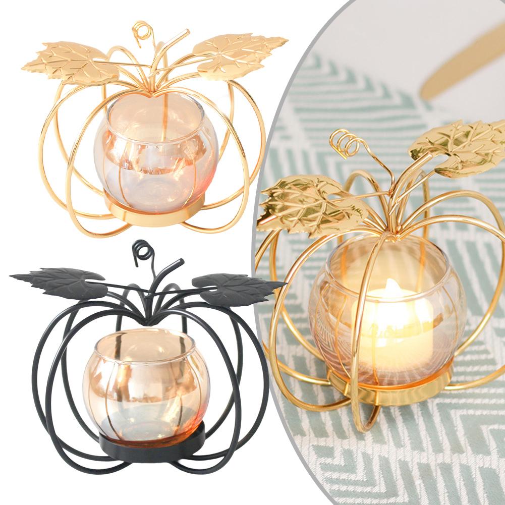 Glamorous Gold Candlestick Perfect for Festive Occasions