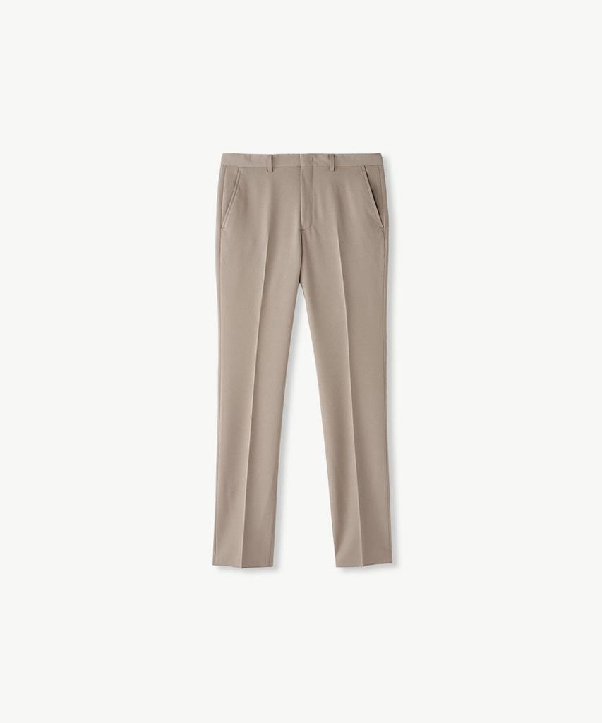 STCO Codigallery Basic Four-Way Stretch Semi-Tailored Formal Pants_Beige (Classic Fit)_Cslvz04Bsd