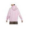 Nike Icon Knit Splicing Warm Hooded Pullover Sweatshirt Women Sweatshirts Light-Arctic-Pink Vibrant-Pink Metallic DM1741-676