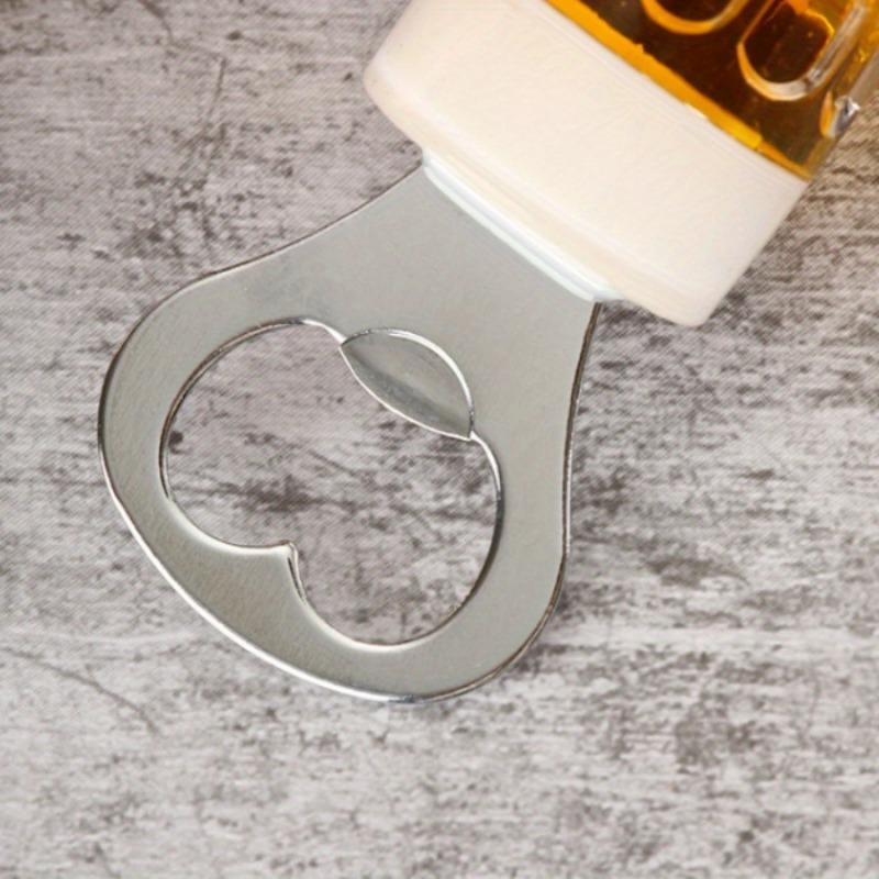 1pc Men Beer Bottle Opener Magnetic Hanging Bottle Opener Fridge Magnets Funny Gift Home Decor
