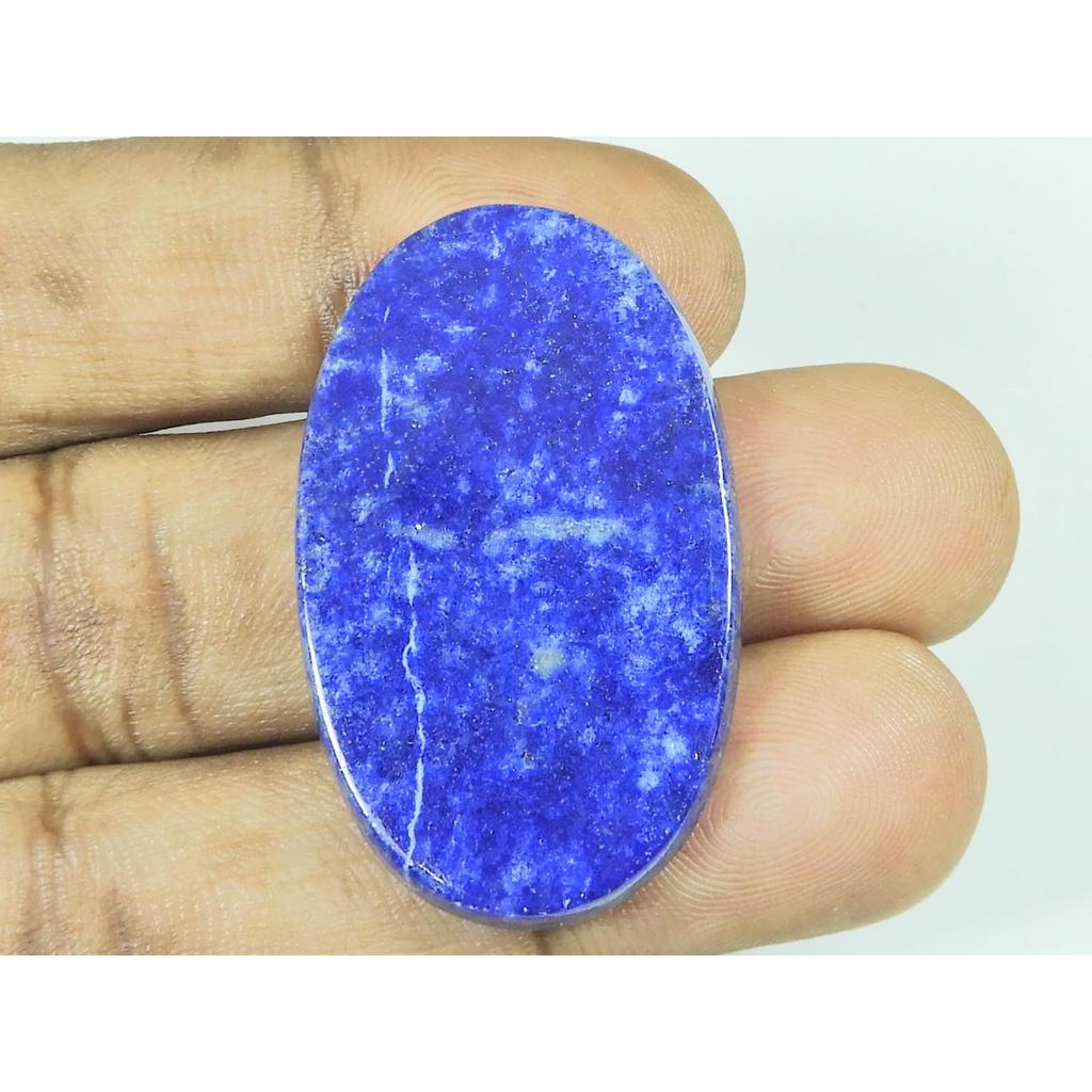24X40X03MM Natural  Lapis Lazuli Oval Shape Cabochon Loose Gemstone 42Cts. G-316