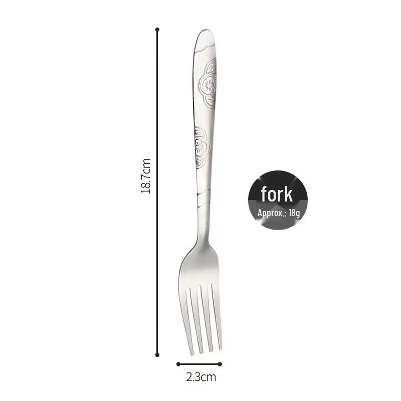 

Long Handle Butterfly Fork & Spoon Set