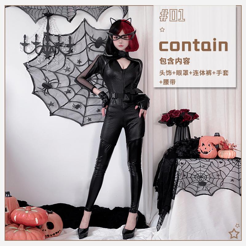 Halloween Costume Adult Female Cosplay Wonder Woman onesie pussy pussy pussy costume