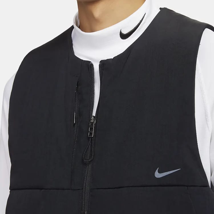 Nike THERMA FIT ADV Vesten Heren Zwart Ronde Hals Matig Overig FD0413-010