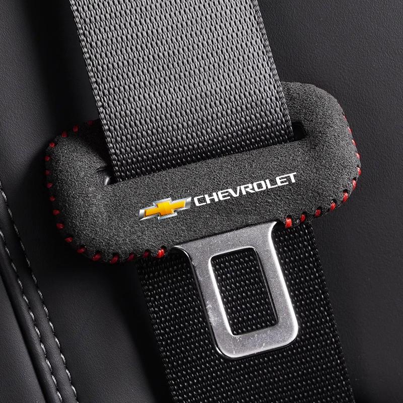 2Pcs Car Seat Safety Belt Buckle Cover Protective Accessories For Chevrolet Spark Captiva Cruze Malibu Equinox Trax Camaro