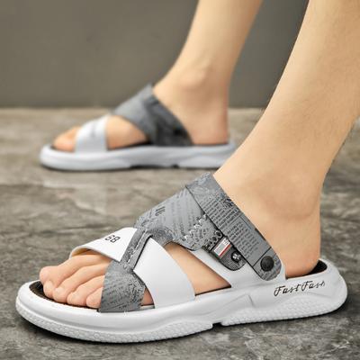 Fashion 2024 New Summer Versatile Beach Men's Shoes Soft Casual Lightweight   Outside Slippers Outdoor