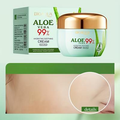 Aloe Vera Moisturizing Facial Cream Hydrating Soothing Face Cream Face Skin Care