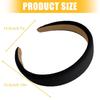 Fashion Wide Band Hairband for Women Comfortable Headband Headpieces Suitable for Face Washing Makeup and Relaxation