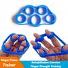 Durable And Safe Silicone Five-Finger Training Hand Expanders Exerciser Wrist Stretcher Finger Gripper Expander Strength Rehabilitation Tensioner
