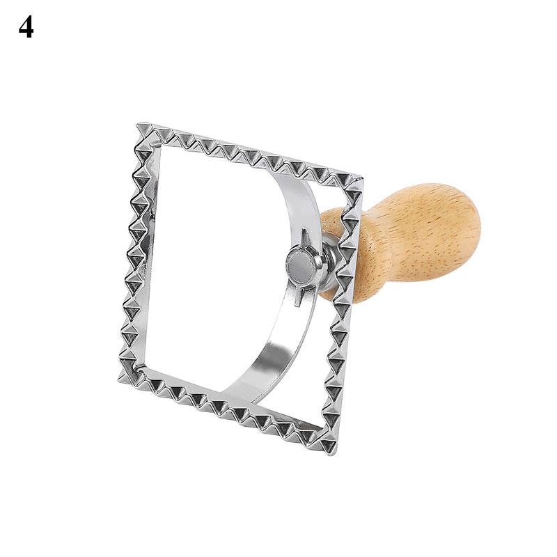 Ravioli Cutter Pastry Press Mold Dumpling Lace Embossing Device Cookie Maker Mold Ravioli Stamp Pizza Cutter Kitchen Baking Tool