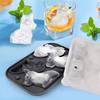 AIERSA Corgi Ice Cube Shaped Silicone Ice Tray, Regular, Black, AIERSA-270