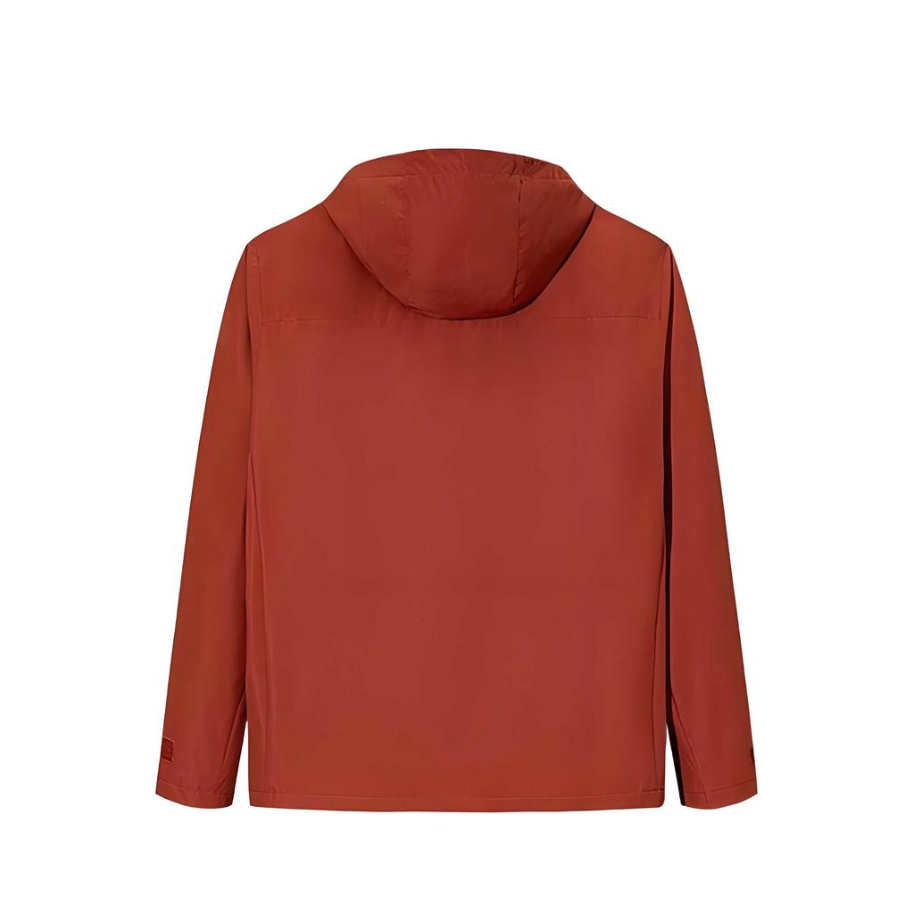 Anta Training Series Long Sleeve Fitted Hooded Water-Resistant Jacket Men jackets 152547617S-1