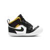 Air Jordan 1 Crib Bootie 'Black Varsity Maize' Baby AT3745-017