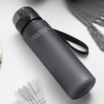 400ml/560ml Portable Sports Water Bottle Lock Type Wear Resistant PC Water Cup Drinking Utensils Outdoor Travel Water Bottle