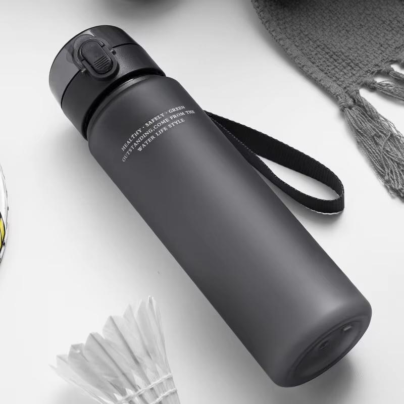 560ML LeakProof Sports Water Bottle Drinking Water Cup With Portable Rope Gym Fitness Jugs Birthday Gift for Outdoor Sports