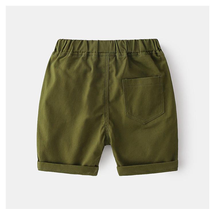 Korean Style Kids Summer 2026 Casual Cargo Shorts for Boys - Versatile, Lightweight, Trendy