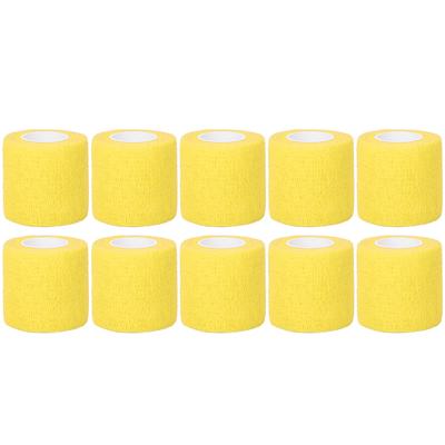 10 Pièces Multifonction Jetable Auto-Adhésif Bandage Élastique Antichoc Antidérapant Poignée de Tatouage