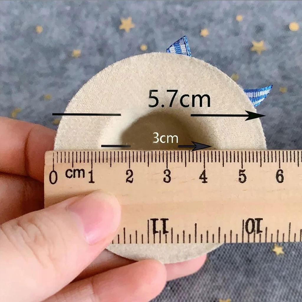 Set of 2 Mini Doll Straw Hats with Bows, Mini Straw Hats for Dolls, Handwoven Crafts, Accessories, DIY Crafts, Decorative Toys, Small Decorative Hats