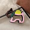 Artistic Animal Hair Claw Clip High Ponytail Styling Tool Cute Puppy Design Anti Slip Hair Accessories Gift For Women