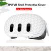 TPU VR Shell Front Protector Cover Anti Shock VR Headset Protective Shell Anti Scratch Anti Dust for Meta Quest 3 Accessories