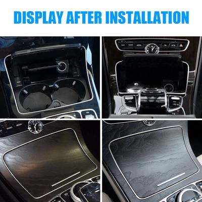Konsolen Aschenbecher Becherhalter Leistenverkleidung Chromrahmen für Mercedes Benz GLC C-Klasse W253 W205 2015-2020