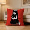 E-Emily The S-Stranges Pillow Case For Sofa Living Room Home Office Decor Protective Cover