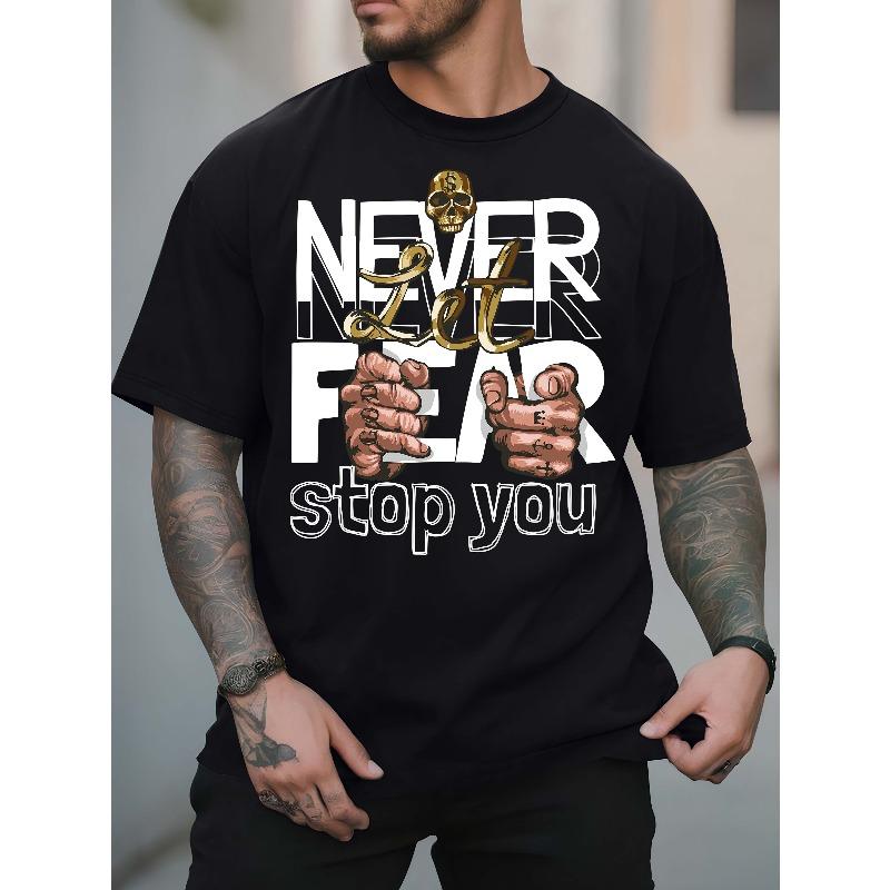 Европейские размеры Мужская черная футболка: Винтажная рукоятка: Мужская футболка  Череп и Чернила S