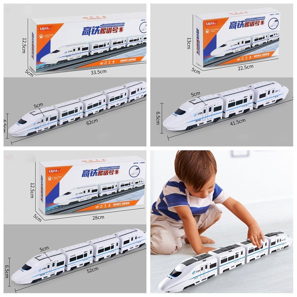 Electronic Components Simulation Harmony Rail-car High-speed Railway Train Toys  Educational Toy
