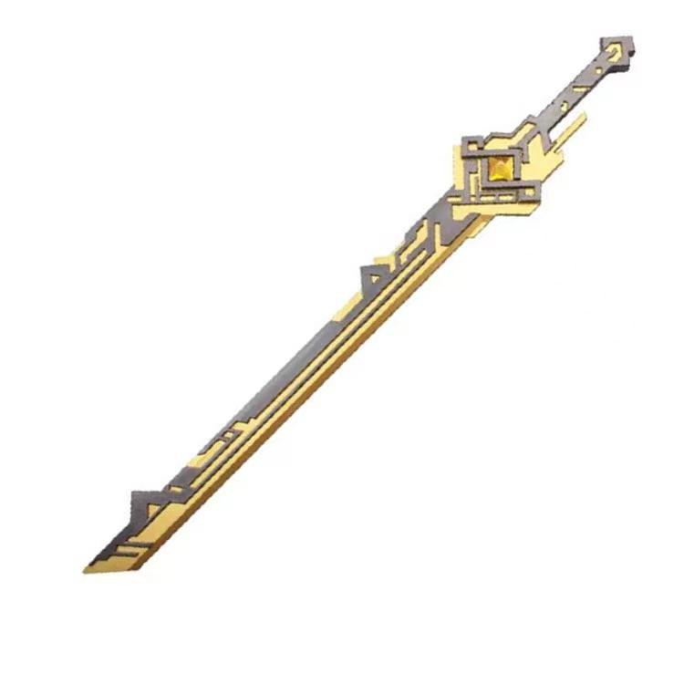 100cm Mistsplitter Reforged Sword Sword Kamisato Ayaka Sword Cosplay Weapon Props Safety PU Role Gift