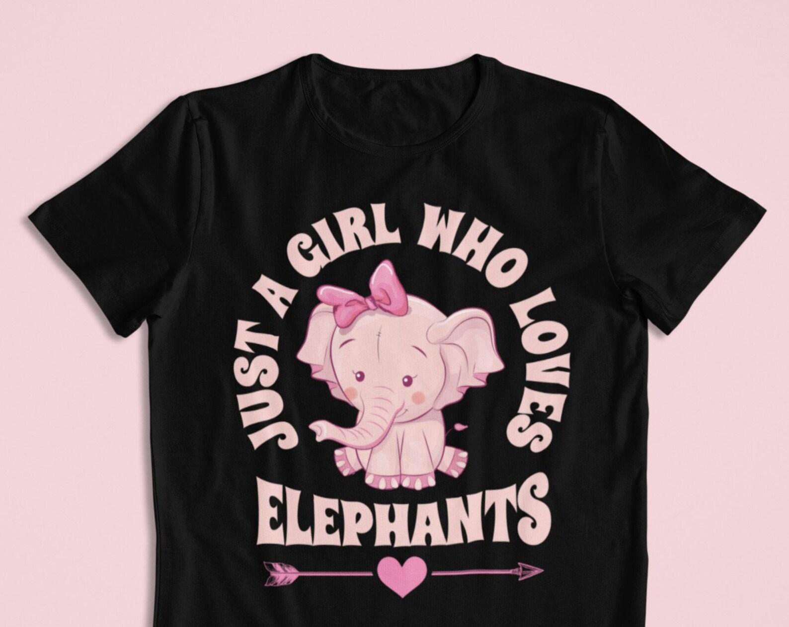 Elephant Cute Funny Elephants Lovers Gift T-shirt, Love Family Zoo Tees, Save The Elephants Baby, African Animals, Safari, Vintage Retro 160