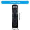 High Sensitivity Remote Quick Response Button Energy Saving Feature Ergonomic Layout for Big TV Remotes Replacement